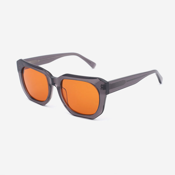 Alien Rectangular Acetate Unisex Sunglasses 22A8027