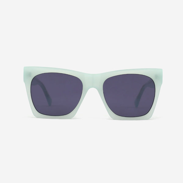 Rectangular Acetate Unisex Sunglasses 22A8028