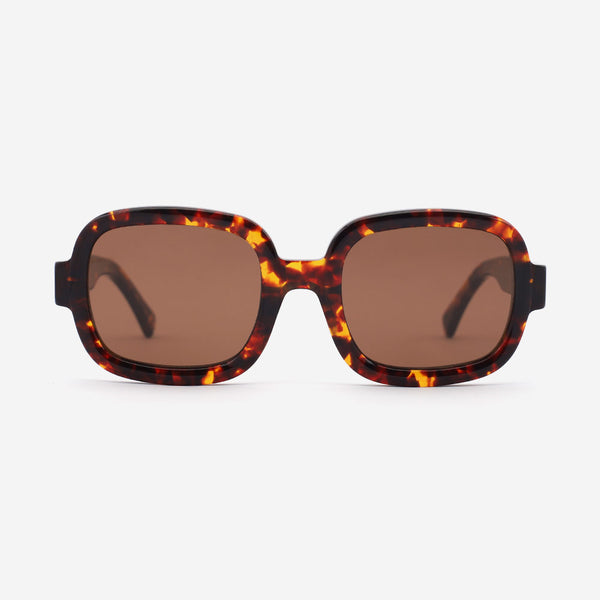 Square and Dimensional Acetate Unisex Sunglasses 22A8059