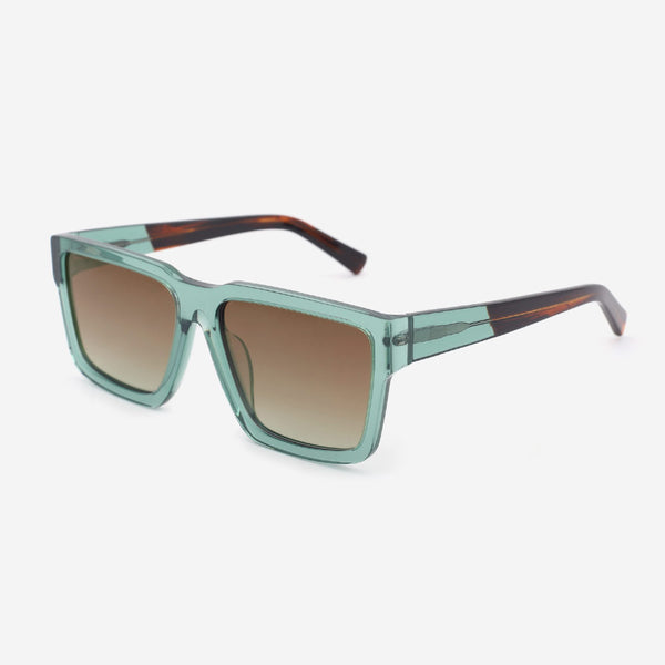 Oversized Square Acetate Unisex Sunglasses 22A8097